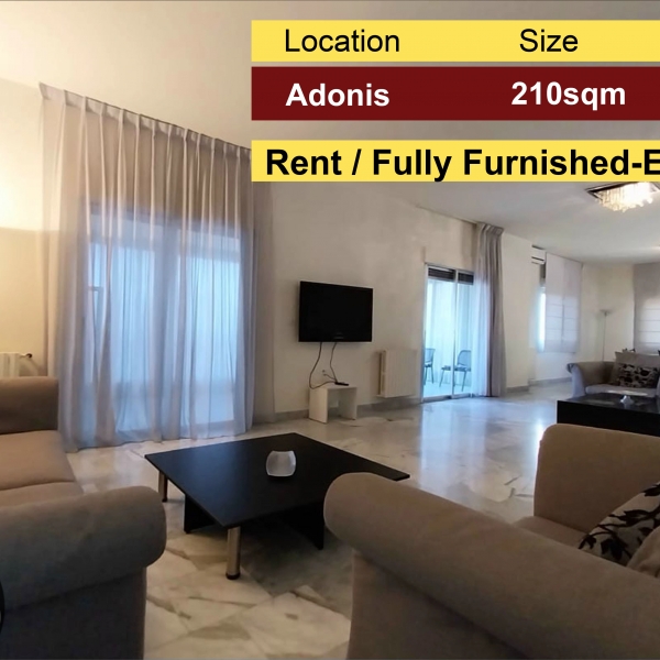 Adonis 210m2 | Rent | Prime Location | Renovated/Furnished-Equipped |