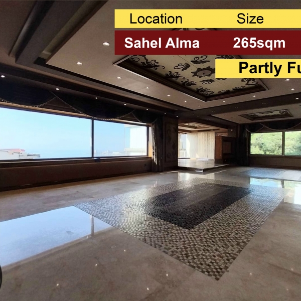 Sahel Alma 265m2 | Open View | High-End | Partly Furnished |