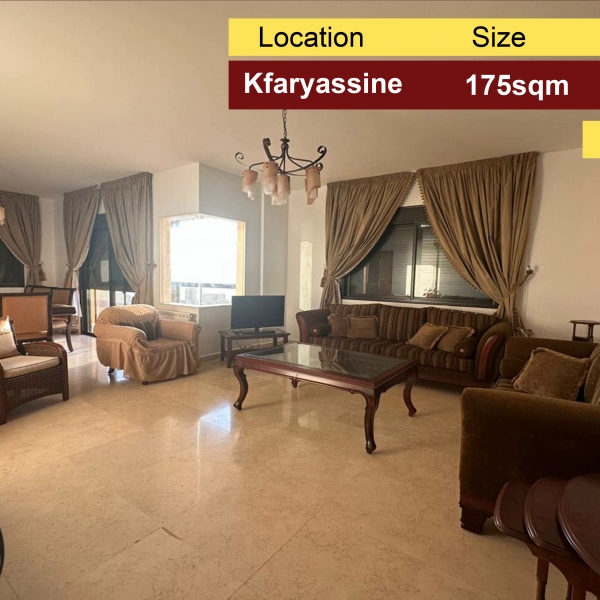 Kfaryassine 175m2 | Rent | High-End |