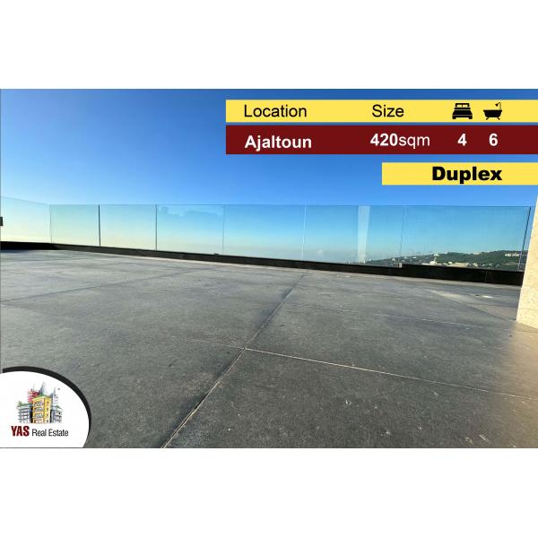 Ajaltoun 420m2 | Duplex | Impressive View | High-End | Unique Property