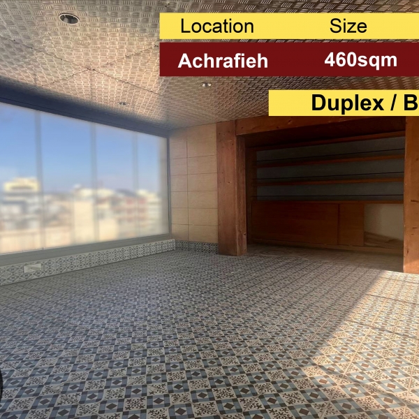 Achrafieh / Sioufi 460m2 | Duplex | Brand New | High-End |