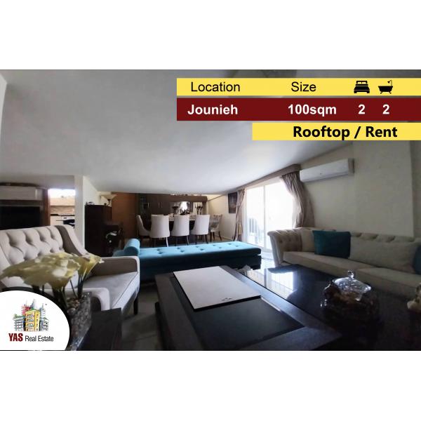 Jounieh 100m2 | Terrace 15m2 | Rent | Rooftop |