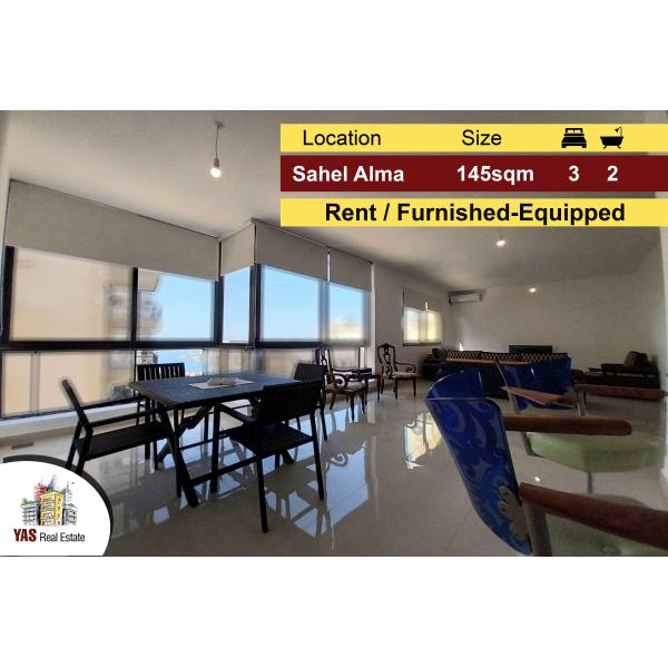 Sahel Alma 145m2 | Rent | Furnished/Equipped | View |