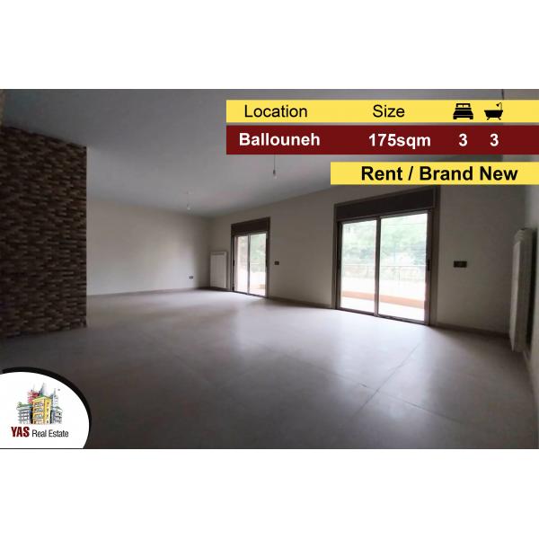 Ballouneh 175m2 | For Rent | Brand New |