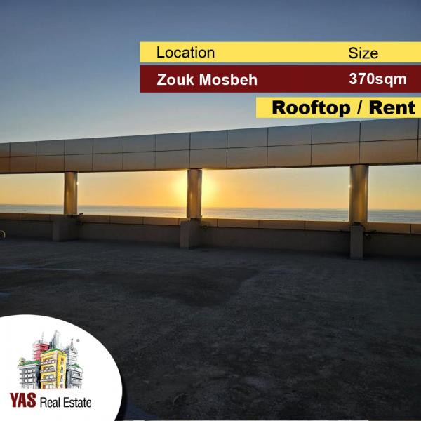 Zouk Mosbeh 370m2 | Rooftop | For Rent | Panoramic View |