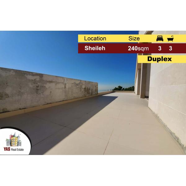 Sheileh 240m2 | Duplex | New | Panoramic View | Prime |