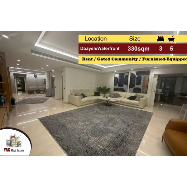 Dbayeh/Waterfront 330m2 | Rent | Furnished | Brand New | MJ |