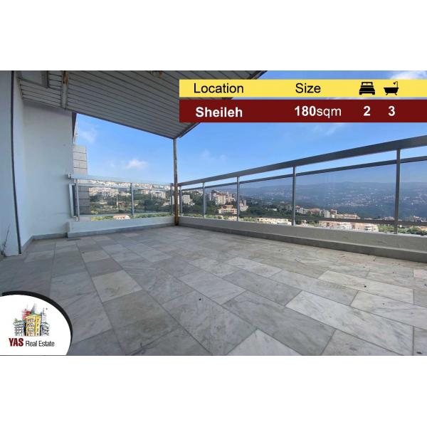 Sheileh 180m2 | Luxurious Simplex | Prime Location | Panoramic View |