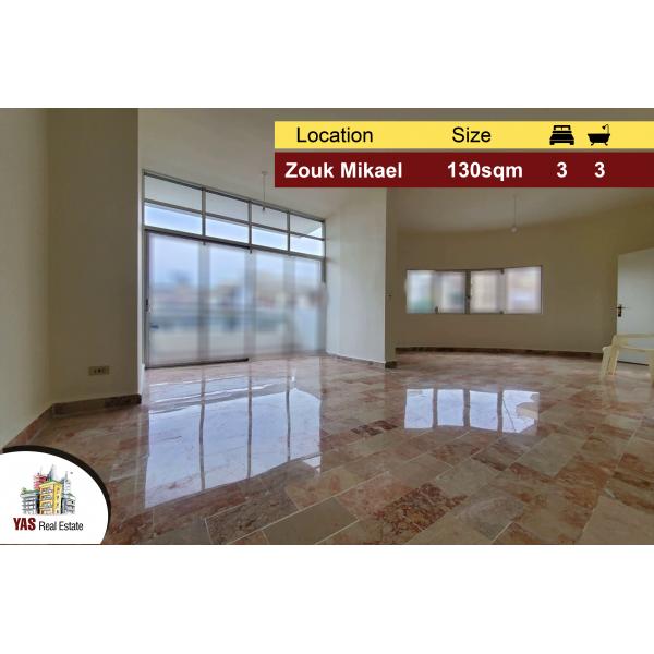 Zouk Mikael 130m2 |30m2 Terrace | Used | Mint Condition | TO