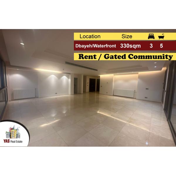 Dbayeh / Waterfront 330m2 | Rent | Brand New | Gated Community | MJ |