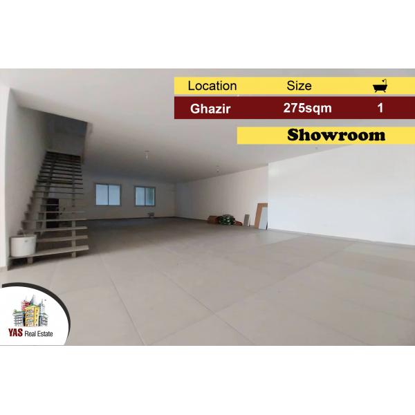 Ghazir/Kfarhbab 275m2 | Showroom | Perfect investment | IV |