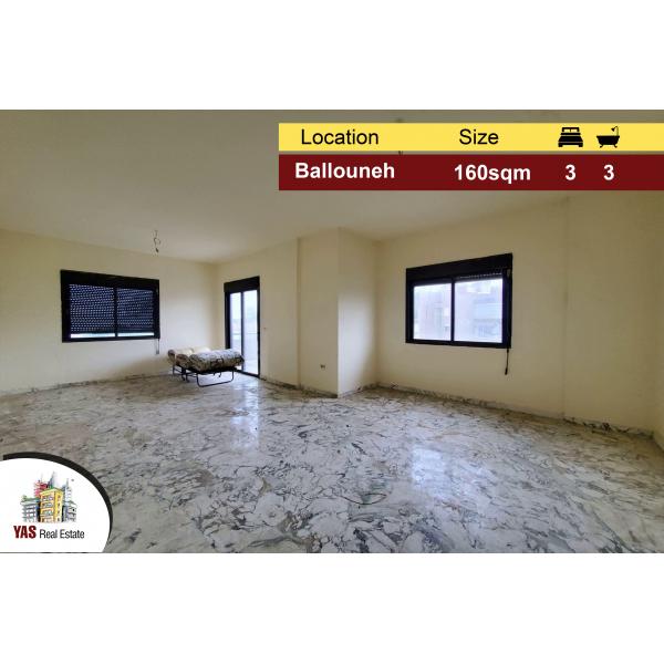 Ballouneh 160m2 | Open View | Luxury | Prime Location | TO |