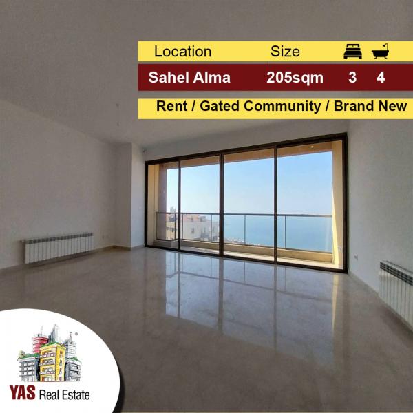Sahel Alma 205m2 | Rent | Gated Community | Brand-New |