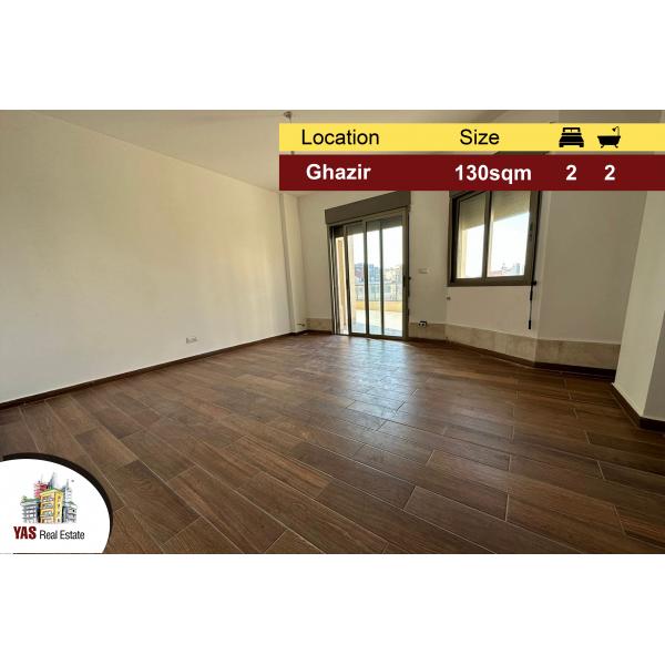 Ghazir 130m2 | 60m2 Terrace | Luxury | Catch | Prime Location | KA |