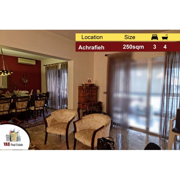 Achrafieh / Sioufi 250m2 | Prime Location | Well Maintained | LB |