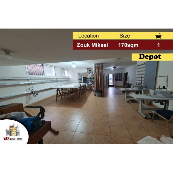 Zouk Mikael 170m2 | Depot | Perfect Investment | KS |