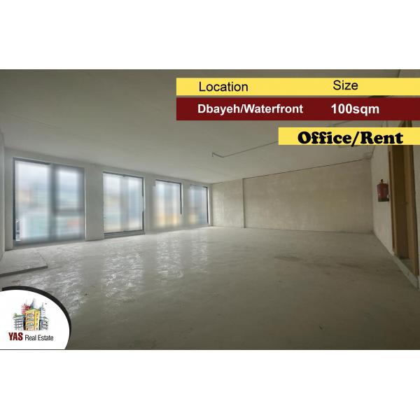 Dbayeh/Waterfront 100m2 | Office for Rent | Luxury |Open Space | MJ |