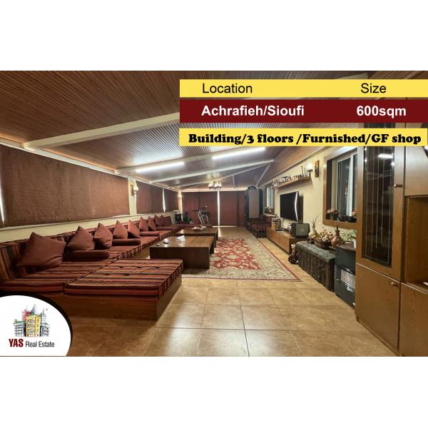 Achrafieh / Sioufi 600m2 | Building | 3 Floors | Luxury | Furnished |