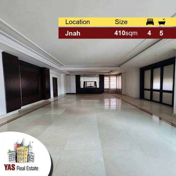 Jnah 410m2 | High-end Flat | Prime Location | View | PA |