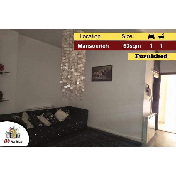 Mansourieh 53m2 | Cozy apartment | Prime Location | PJ |