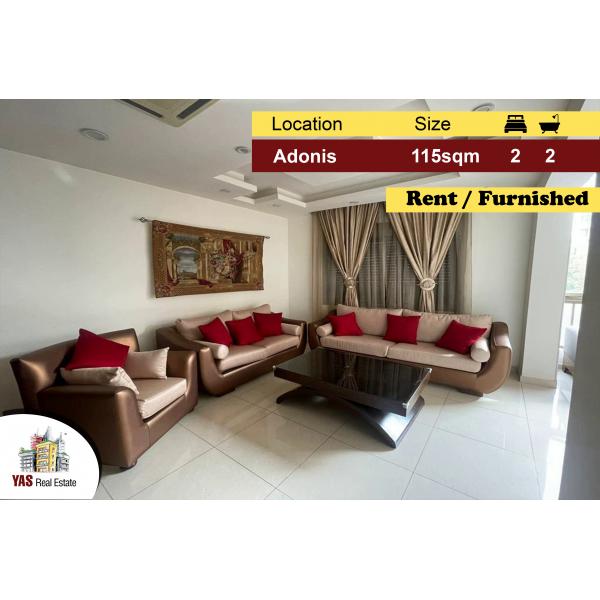Adonis 115m2 | Rent | Furnished Apartment | Open View | Classy Area|EL