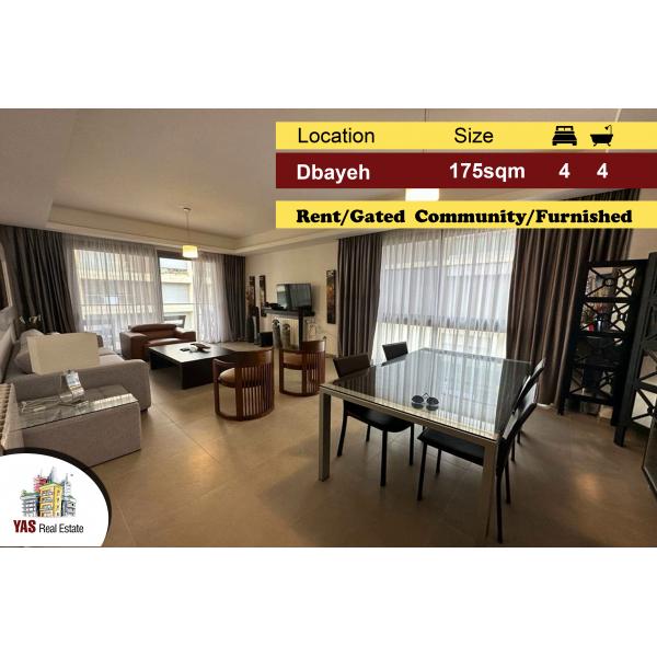 Dbayeh/Waterfront 175m2 | Rent | Brand New | Gated | Furnished | MJ