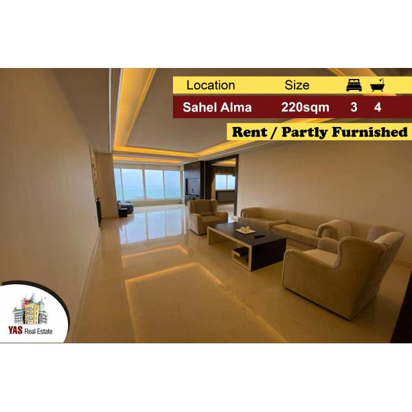Sahel Alma 220m2 | Rent | Partly Furnished | High End | Catch | MH |