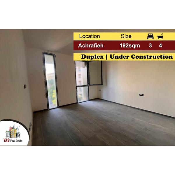 Achrafieh 192m2 | Duplex | Under Construction | High End |City View|LB