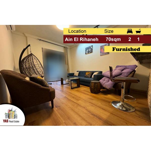 Ain El Rihaneh 70m2 | Cozy Apartment | Well Maintained | Furnished |