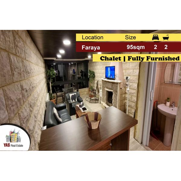 Faraya 95m2 | Furnished Chalet | Decorated | Modern | DA |