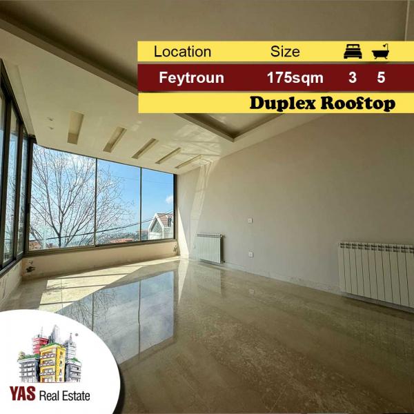 Feytroun / Irani Project 175m2 | Roof 160m2 | Brand New Duplex| DA