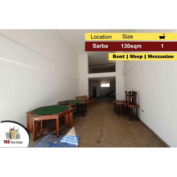 Sarba 130m2 | Shop For Rent | Perfect investment | Two Floors | KH |
