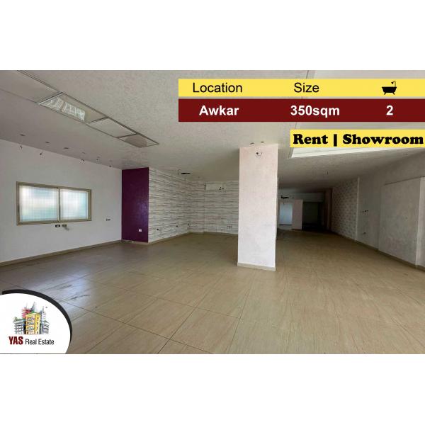 Awkar 350m2 | Rent | Showroom | Prime Location | MJ |