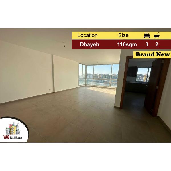 Dbayeh 110m2 | Brand New | Prime Location | Classy Street | MJ |