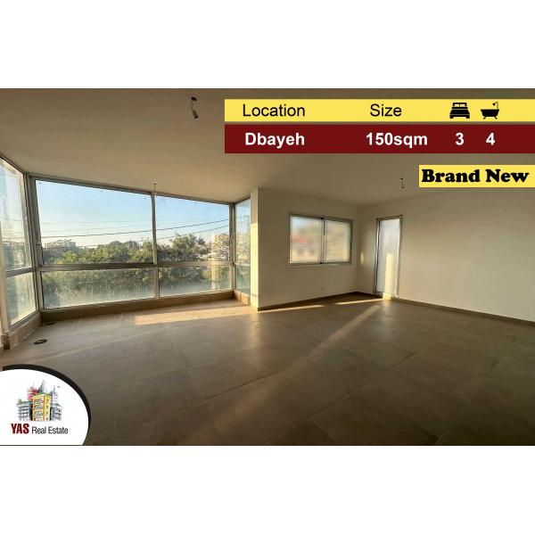 Dbayeh 150m2 |High End | Brand New | Quiet Street | MJ |