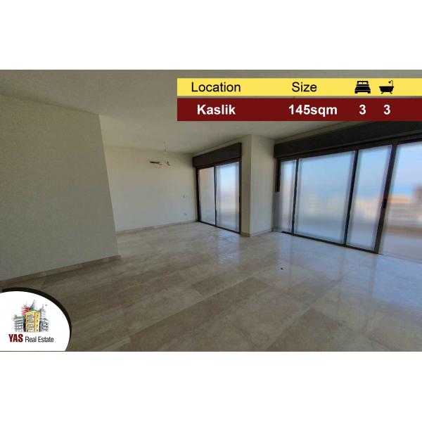 Kaslik 145m2 | Luxury | Open Sea View | Near USEK | KH |