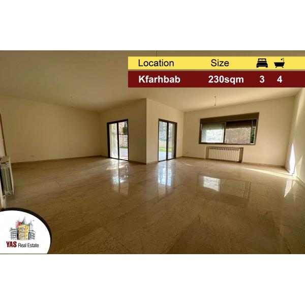 Kfarhbab 230m2 | 180m2 Terrace/garden | Luxury | Big spaces | KA |