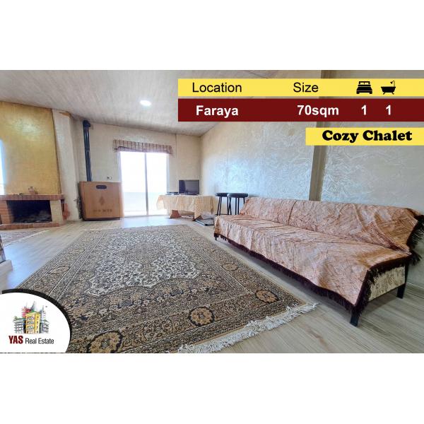 Faraya 70m2 | Cozy Chalet | Luxury | Mountain View | DA |
