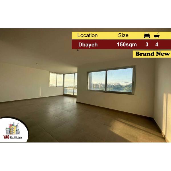 Dbayeh 150m2 | Brand New | Calm Area | MJ |