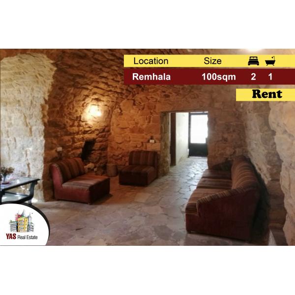 Remhala 100m2 | Rent | Quiet Area | Prime Location | Stone Hold | EW |