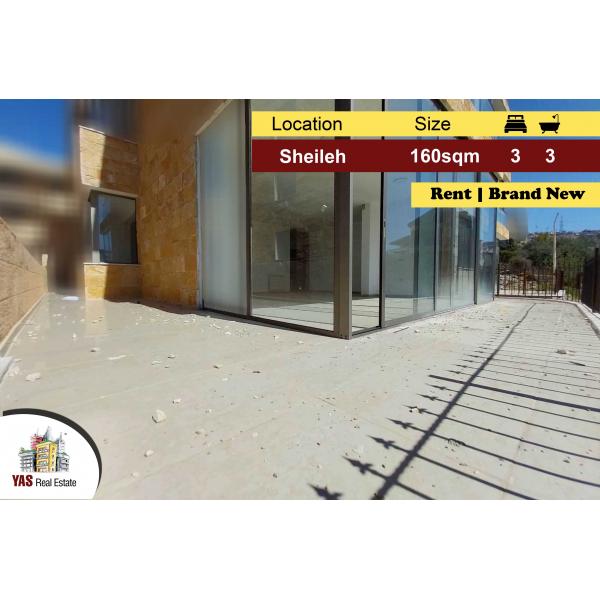 Sheileh 160m2 | 65m2 Terrace | Rent | Brand New | Partial View | IV MY