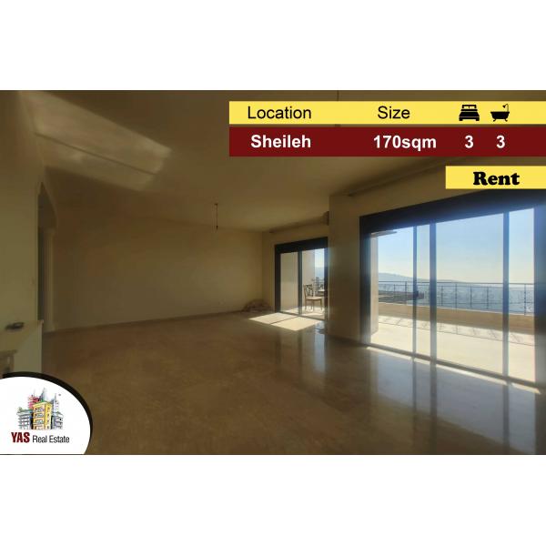 Sheileh 170m2 | Rent | Easy Access | Panoramic Sea View | KS |