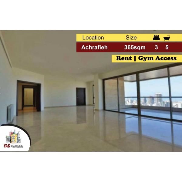 Achrafieh 365m2 | Rent | Brand New | Prime Location | Gym access |LBMJ