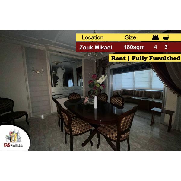 Zouk Mikael 180m2 | Rent | Furnished | High End | Quiet Street | EO EL