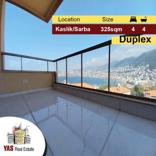Kaslik / Sarba 325m2 | Duplex | Luxurious | Classy Area | IV