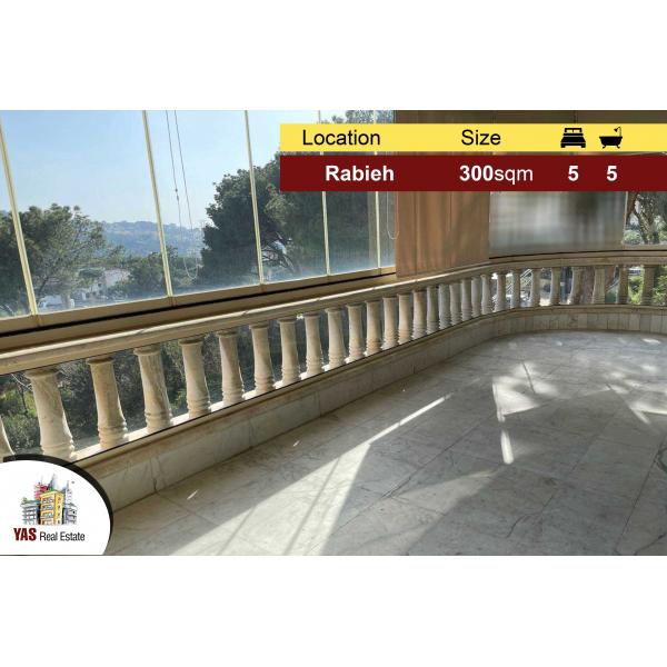 Rabieh 300m2 | Well Maintained | Prime Location | CL |