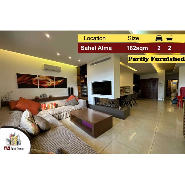 Sahel Alma 162m2 | Partly Furnished | Luxury | Quiet Street | KA |