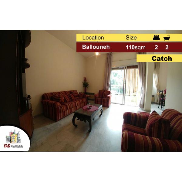 Ballouneh 110m2 | Well Maintained | Private street | Catch | MY |