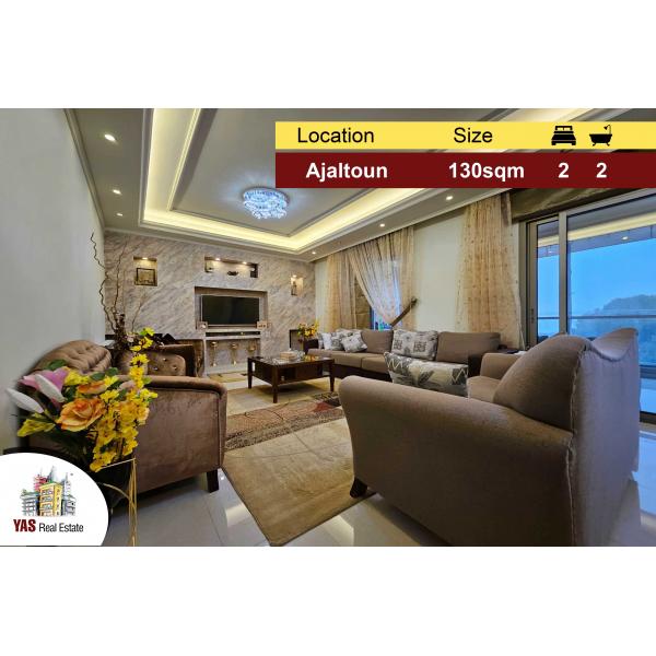 Ajaltoun 130m2 | High End | Dead End Street | Well Maintained | TO |