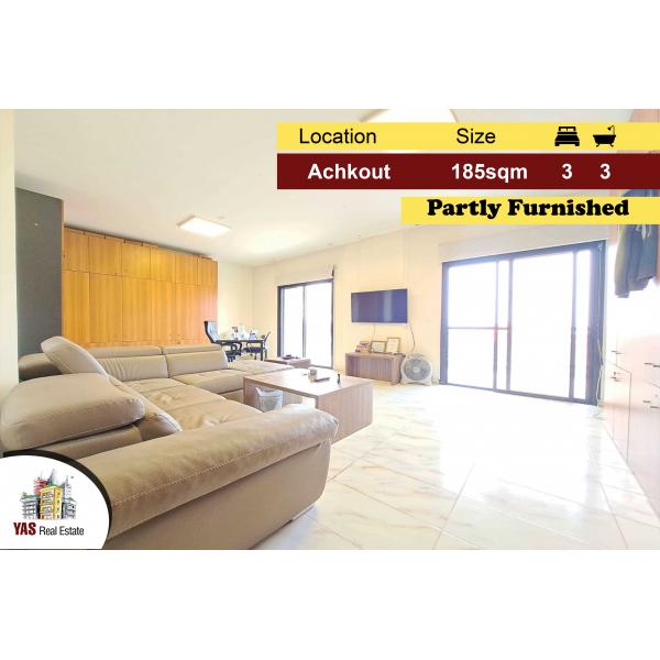 Achkout 185m2 | Semi Furnished | Luxury | Well Maintained | DA |